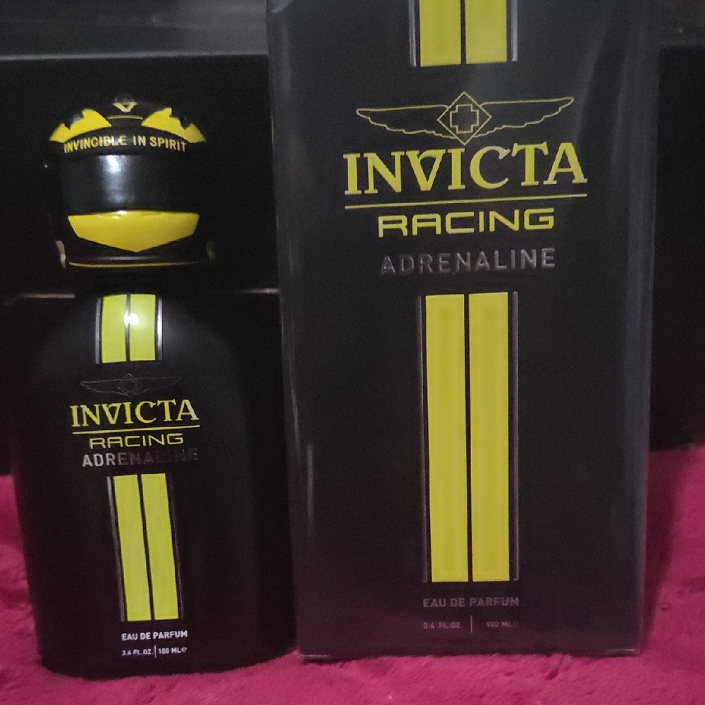 Invicta Racing Adrenaline Black and Yellow Eau de Parfum